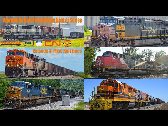 Worldwide Rail Productions Best of Series Episode 6 - Misc Rail Lines