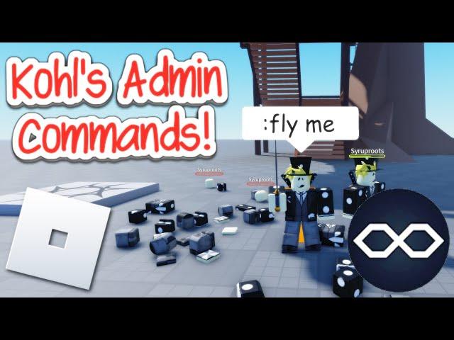 Every Kohl’s Admin Command on Roblox (Part 1)