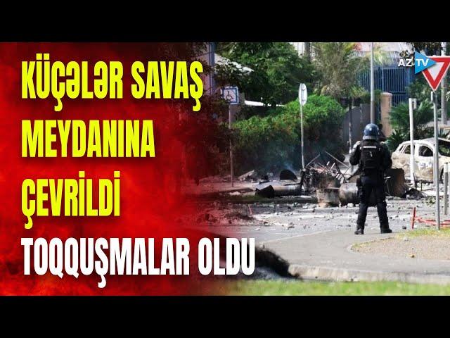 Etirazçılar maşınlara və inzibati binalara od vurdu: yollar bağlandı, əraziyə əlavə polis yeridildi