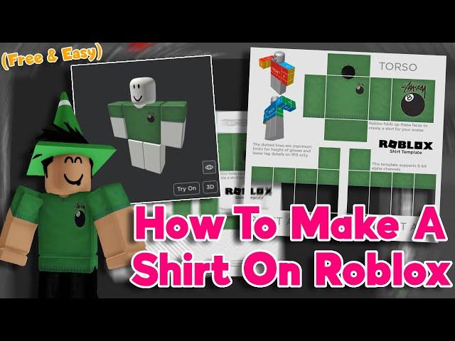 How To Make A Shirt In Roblox 2024 *Updated