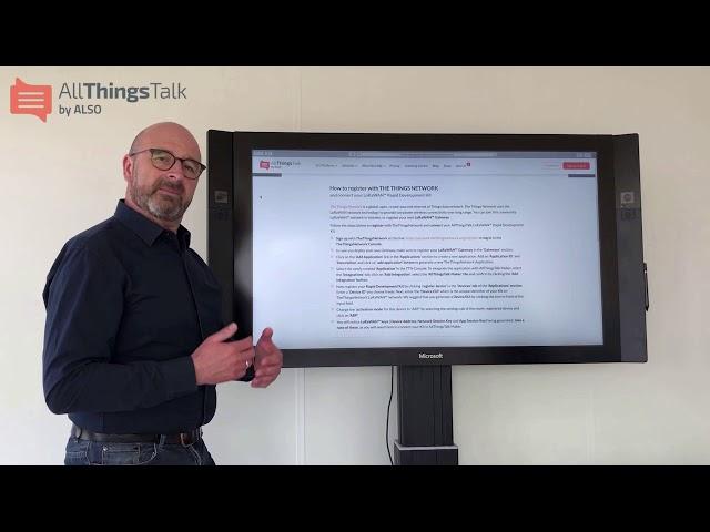 Integrations: AllThingsTalk integration - Stefaan Top (AllThingsTalk)