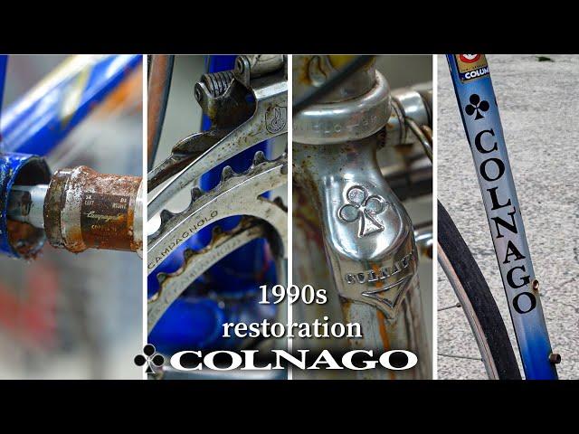 Restoratrion Old Classic Bike from 1990s -  Colnago Master