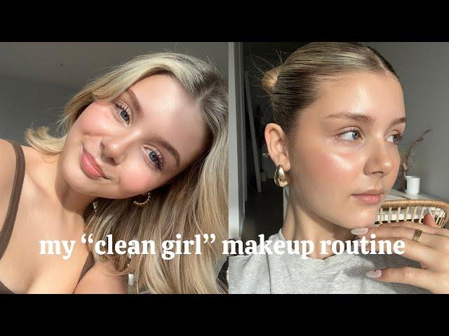 my updated everyday makeup routine  glowy and natural