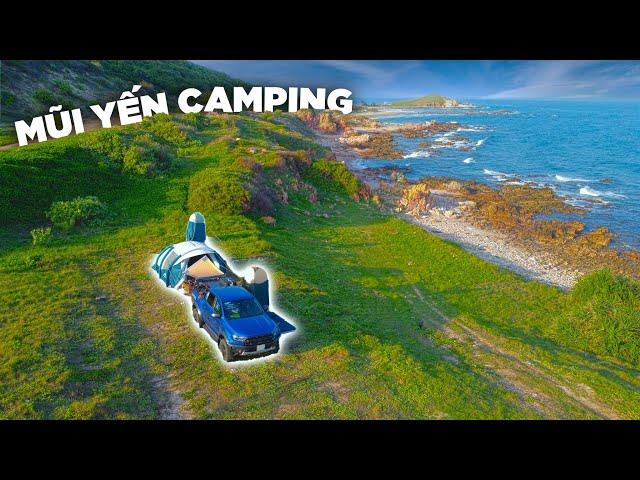 Yen Cape Camping | Overnight Beach Car Camping  in Binh Thuan | Ford Raptor"