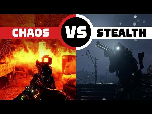 Metro Exodus: Chaos VS Stealth