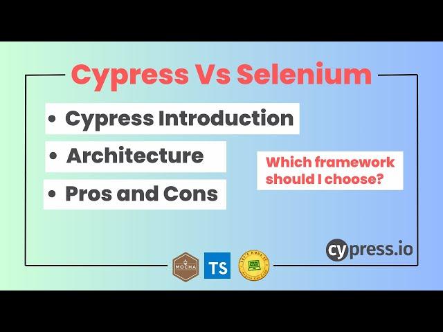 Cypress Vs Selenium | Cypress Architecture