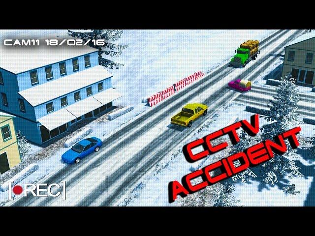 BeamNG.drive | CCTV Car Accidents Footage