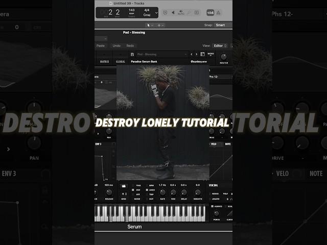 Destroy Lonely Tutorial #musicproducer