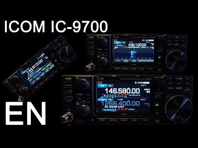 ICOM IC-9700 Review and Full Walk Through