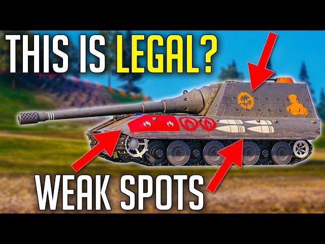 Weak Spot Skins • Is This Legal? ► World of Tanks Mods