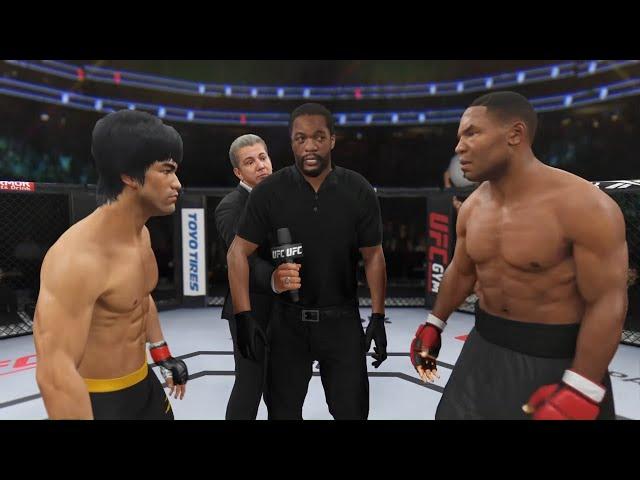 UFC 4 | Bruce Lee vs. Mike Tyson (Iron Mike) (EA sports UFC 4)