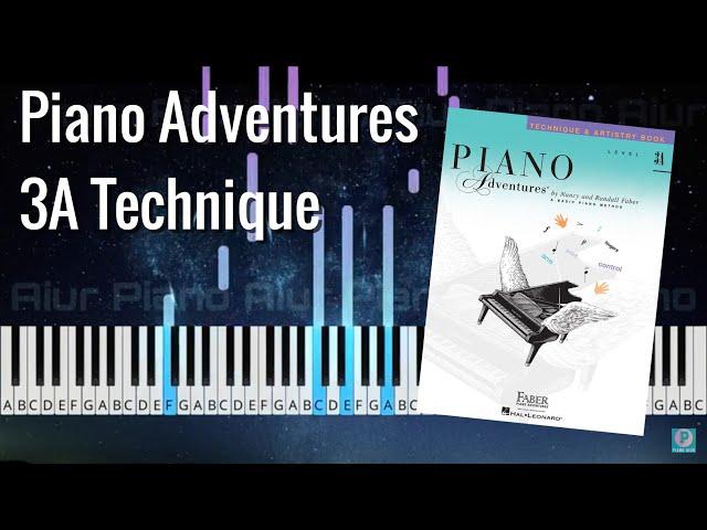 Rustling Leaves - Piano Adventures 3A Technique Tutorial