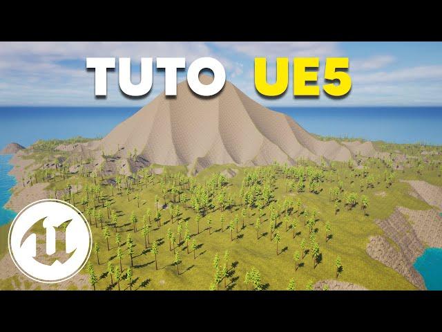 Unreal Engine 5 : Créer une Map Open World en 10 min (Tutoriel)