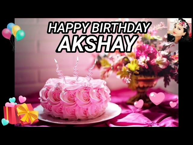 Happy Birthday Song AKSHAY  AKSHAY Happy Birthday Song #HappyBirthdaySongsWithAngel #HappyBirthday