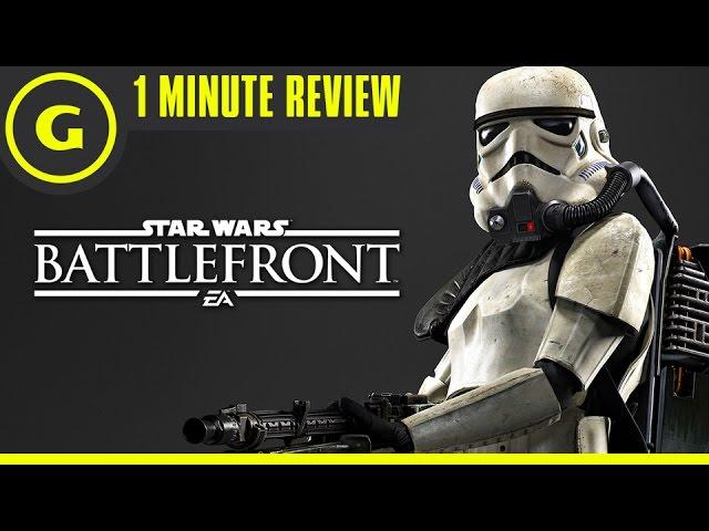 Star Wars: Battlefront - 1 Minute Review