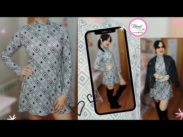 #54 VESTIDO SIN PINZAS NI CREMALLERAS| DEMASIADO FÁCIL |TUTORIAL PASO A PASO