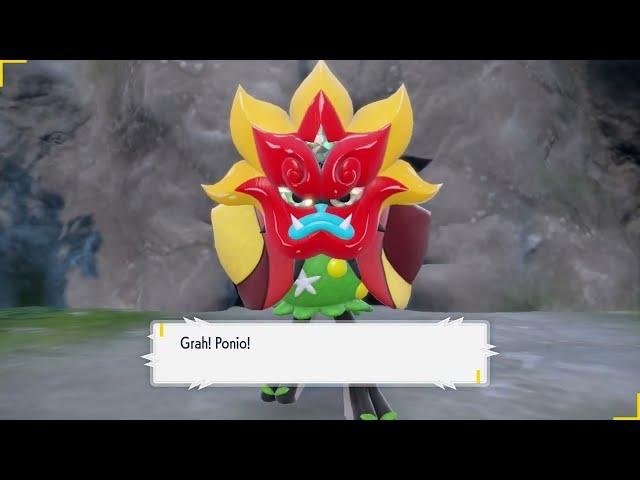 Catching Ogerpon Pokemon Scarlet Violet DLC Teal Mask