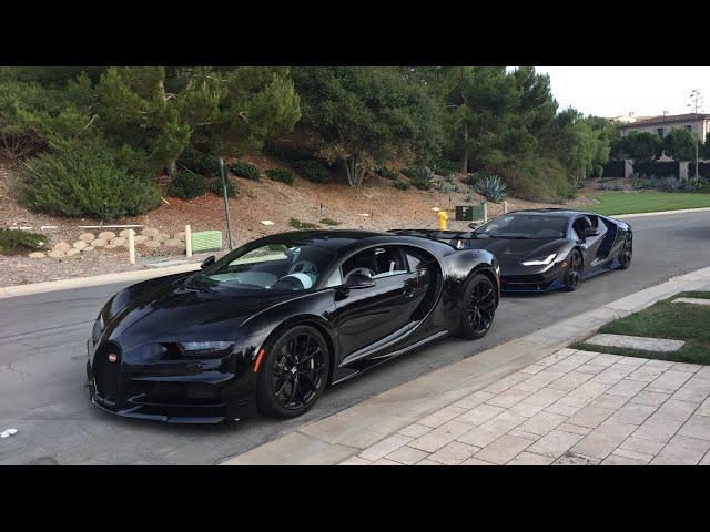 The $3.5Million Bugatti Chiron ft. the Lamborghini Centenario