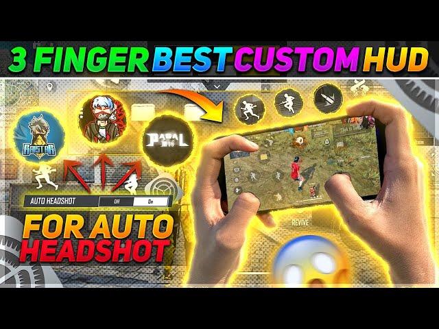 TOP BEST CUSTOM HUD FOR 3 FINGER CLAW | BEST 3 FINGER CUSTOM HUD FOR 2 FINGER PLAYER