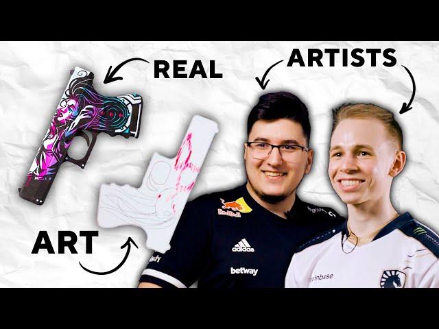 THE OTHER TEAMS DON'T STAND A CHANCE!  - EliGE & nexa in CS:GO Skin Scribbles