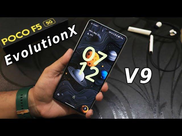 EvolutionX V9 The BOSS is Back On POCO F5 [19/05/2024 Build]