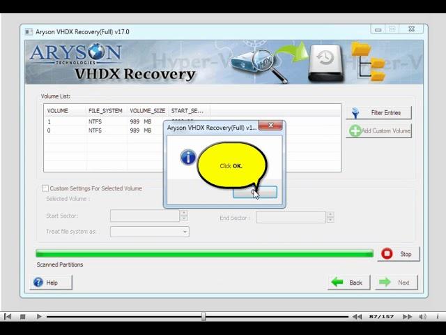 Hyper-V Data Recovery to Restore Corrupt VHDX File on Windows