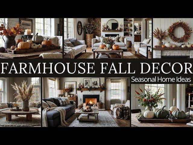 TOP 10 Farmhouse Decor Ideas for Fall 2024 | Cozy & Affordable Home Inspiration