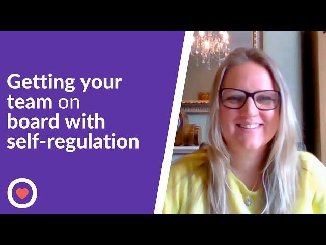 Getting your team on board with self-regulation - Ursula Krystek-Walton | The Famly Interview