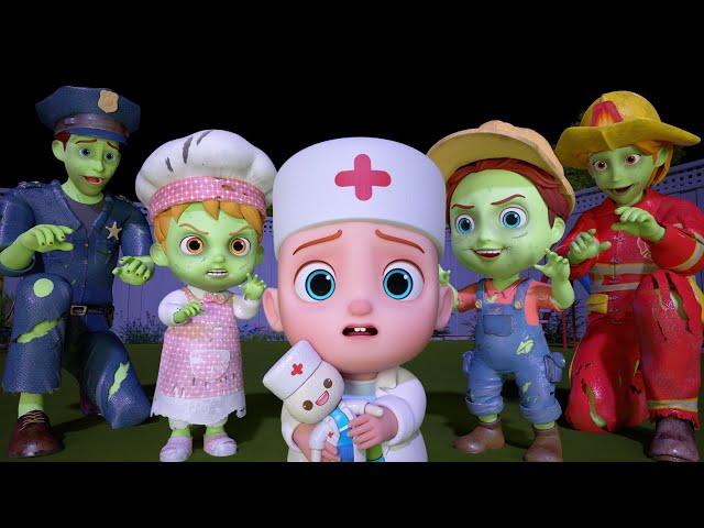 Zombie Is Coming Song | Zombie Finger Family | Boo Kids Song & Nursery Rhymes