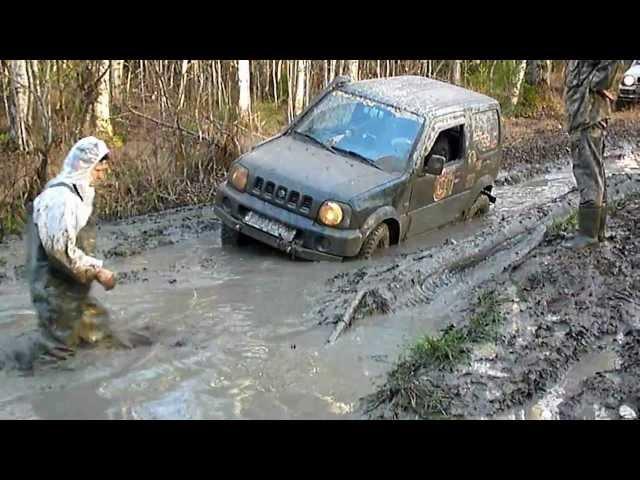 Сузуки Джимни — грязь и бездорожье