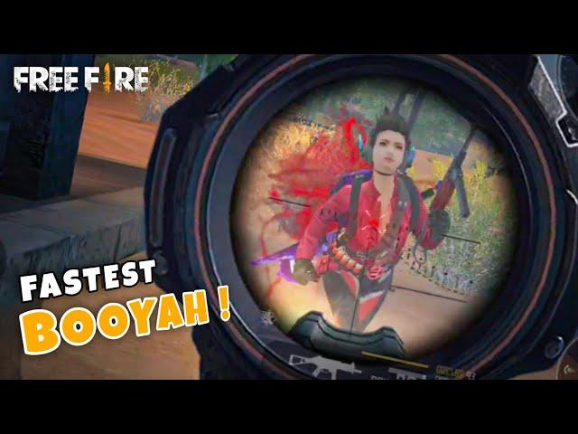 Fastest Booyah ! in Garena Free Fire