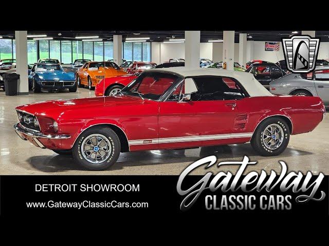 1967 Ford Mustang GTA Gateway Classic Cars Detroit #2330 DET