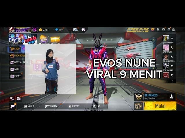 OHH INI YANG LAGI VIRAL EVOS NUNE 9 MENIT NO PW #trending #nopw #viral #freefire