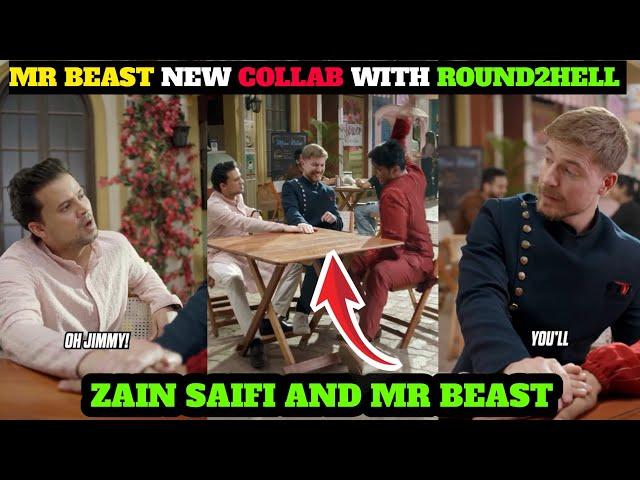 Round 2 hell Zayn SAIFI AND MR BEAST collab | MR Beast collab with Indian youtuber | mrbeast show