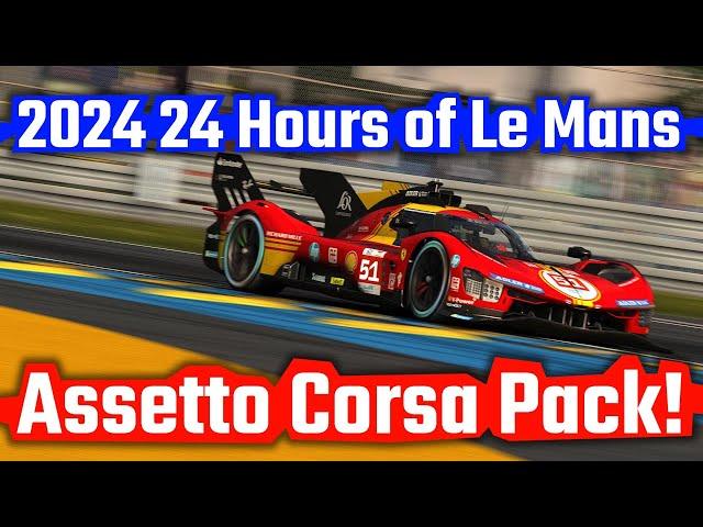 2024 // WEC // 24 Hours of Le Mans // Assetto Corsa Mod Pack!