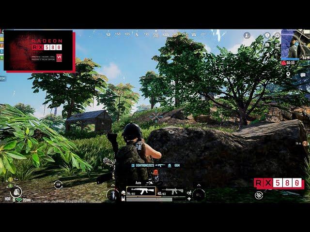 Pubg Emulator | RX 580 4Gb | Graphic HDR | Extreme Frame rate | OpenGL | Nusa Maps