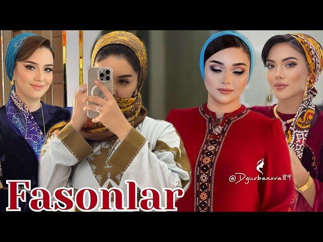 Taze ýyla taze moda koynek fasonlar | Dresses for women | turkmen fasonlar 2024