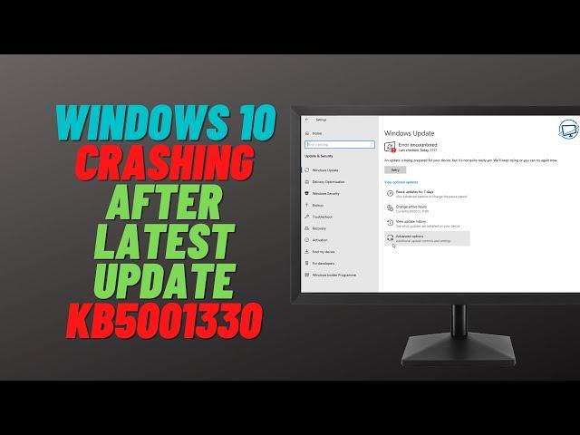 Windows 10 Crashing After Latest Update