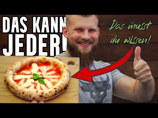 Das perfekte Pizza Rezept! Neapolitanische Pizza im Gasgrill selber machen