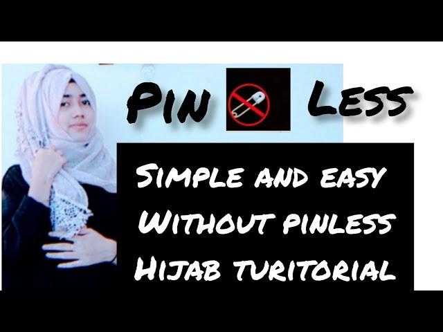 #shorts#shorteasy and simple pinless hijab style|easy without pin Hijab turitorial||hijabi girl.