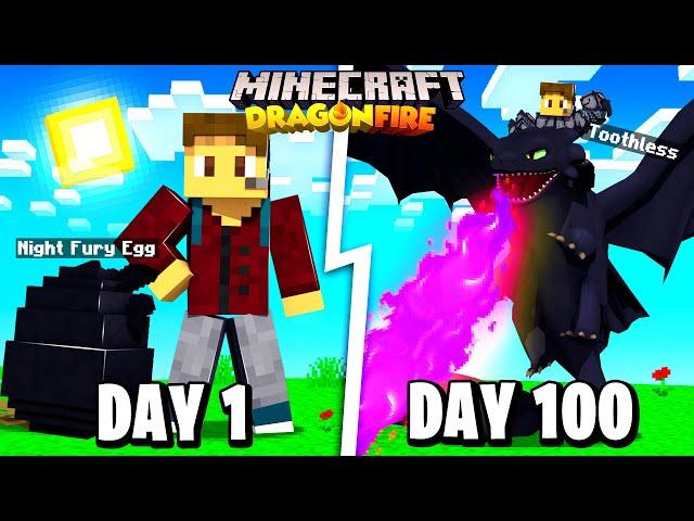 I SURVIVED 100 DAYS in DRAGONFIRE MODDED MINECRAFT With FRIENDS! This is what happened...