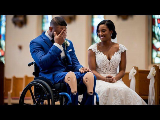 BLACK WOMAN MARRIES DISABLED MAN AND GETS THE BIGGEST SURPRISE OF HER LIFE On Her WEDDING DAY!...