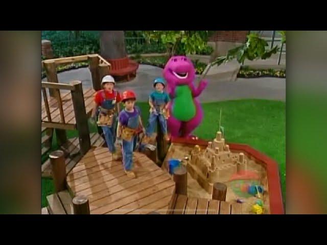 Barney & Friends: (S4E7) Let's Build Together [1997] - Treehouse broadcast (International edit)