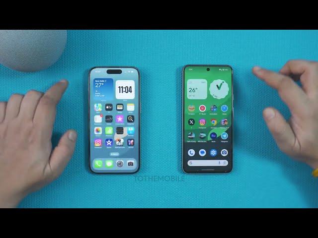 iOS 17 Vs Android 14 Animations! Apple Vs Google