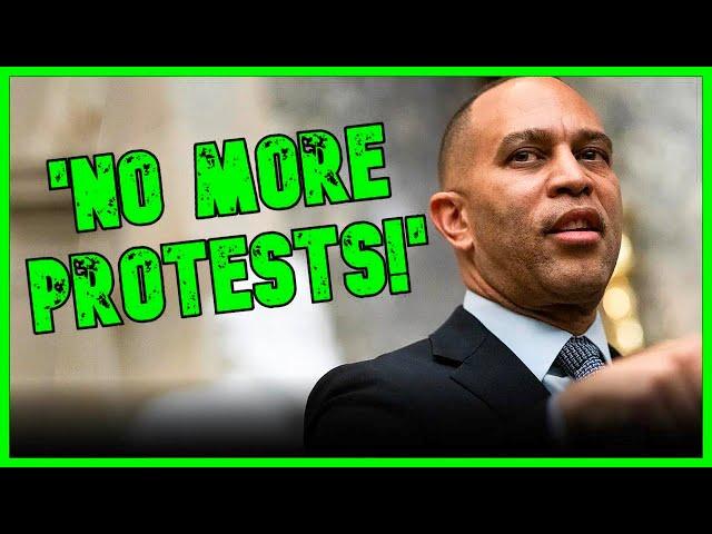 Hakeem Jeffries FURIOUS At Dems Protesting Trump! | The Kyle Kulinski Show