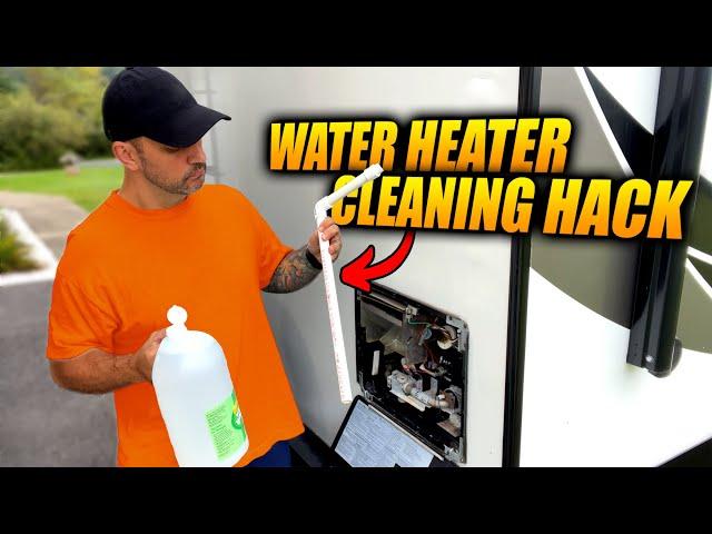 Sanitize & Descale ANY RV Water Heater w/ This Simple Hack