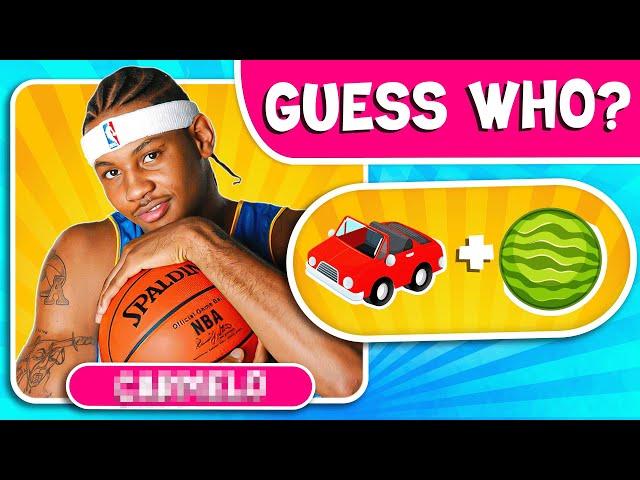 GUESS THE NBA PLAYER BY EMOJI