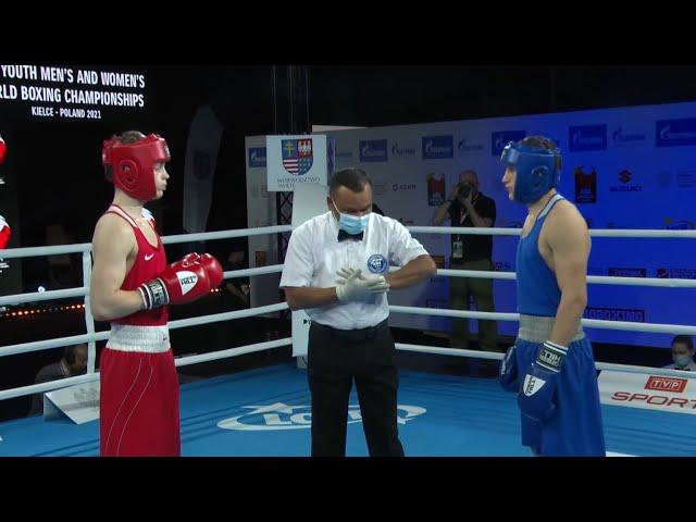 Kielce 2021 Session5A (M69kg) KRUKOUSKI Yan (BLR) vs ZAKHARYAN Narek (ARM)