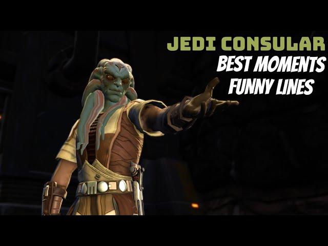 SWTOR: Jedi Consular - Best Moments & Funny Lines