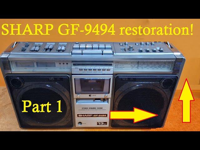 SHARP GF-9494 Repair - part 1!